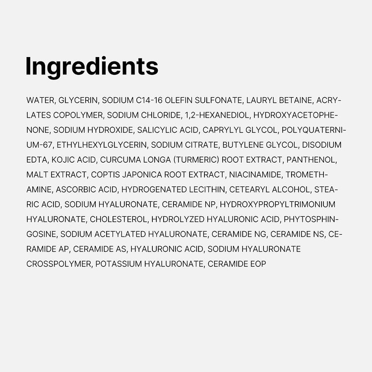 Medicube Kojic Acid Turmeric Purifying Gel Cleanser